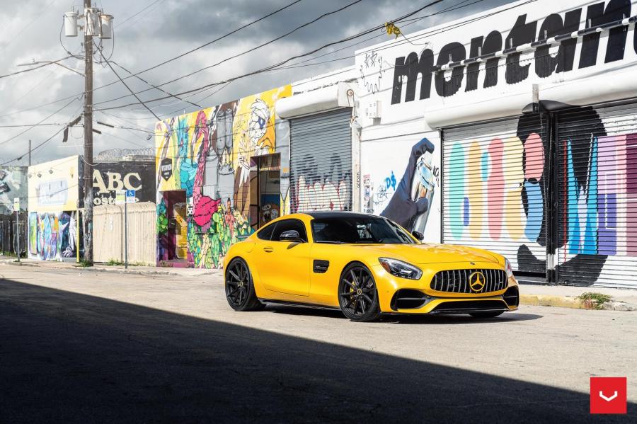  Mercedes-AMG GT S on Vossen Wheels (HF-3) 2019 года  (фото 1 из 11)